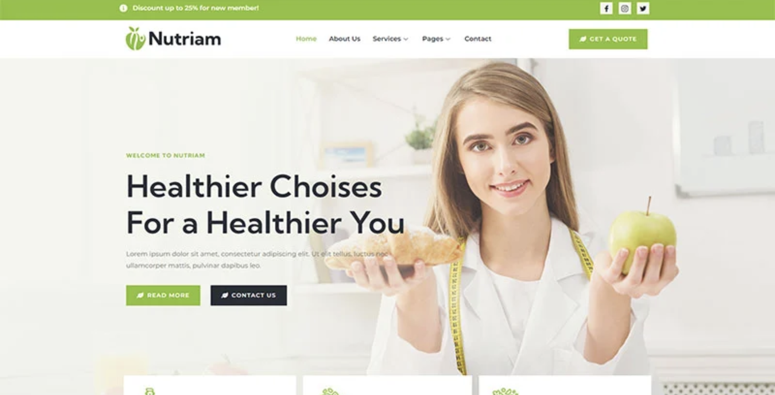 Featured Immage Nutriam